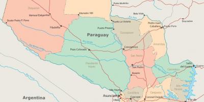Paraguay di asuncion peta