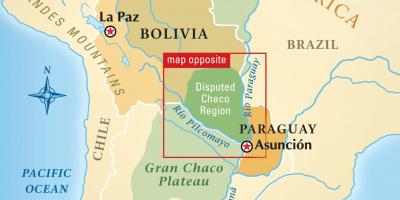 Peta dari rio Paraguay